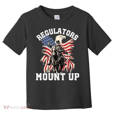 Regulators 4th Of July Independence Day Eagle Toddler T-Shirt