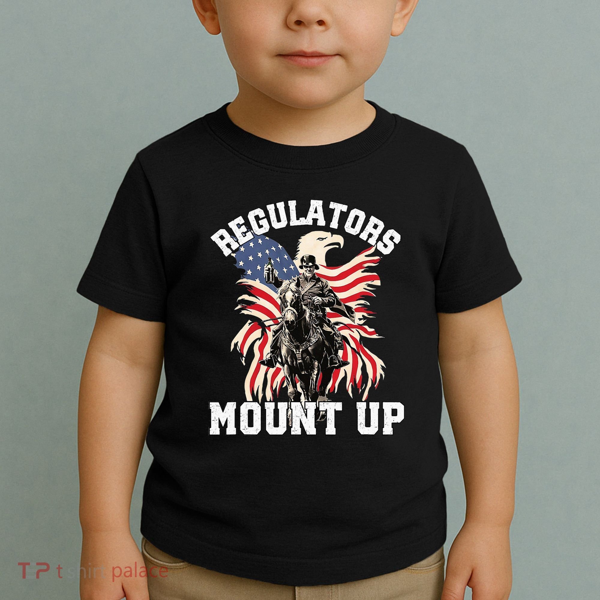 Regulators 4th Of July Independence Day Eagle Toddler T-Shirt