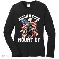 Regulators 4th Of July Independence Day Eagle Women's Long Sleeve Shirt thumb 0