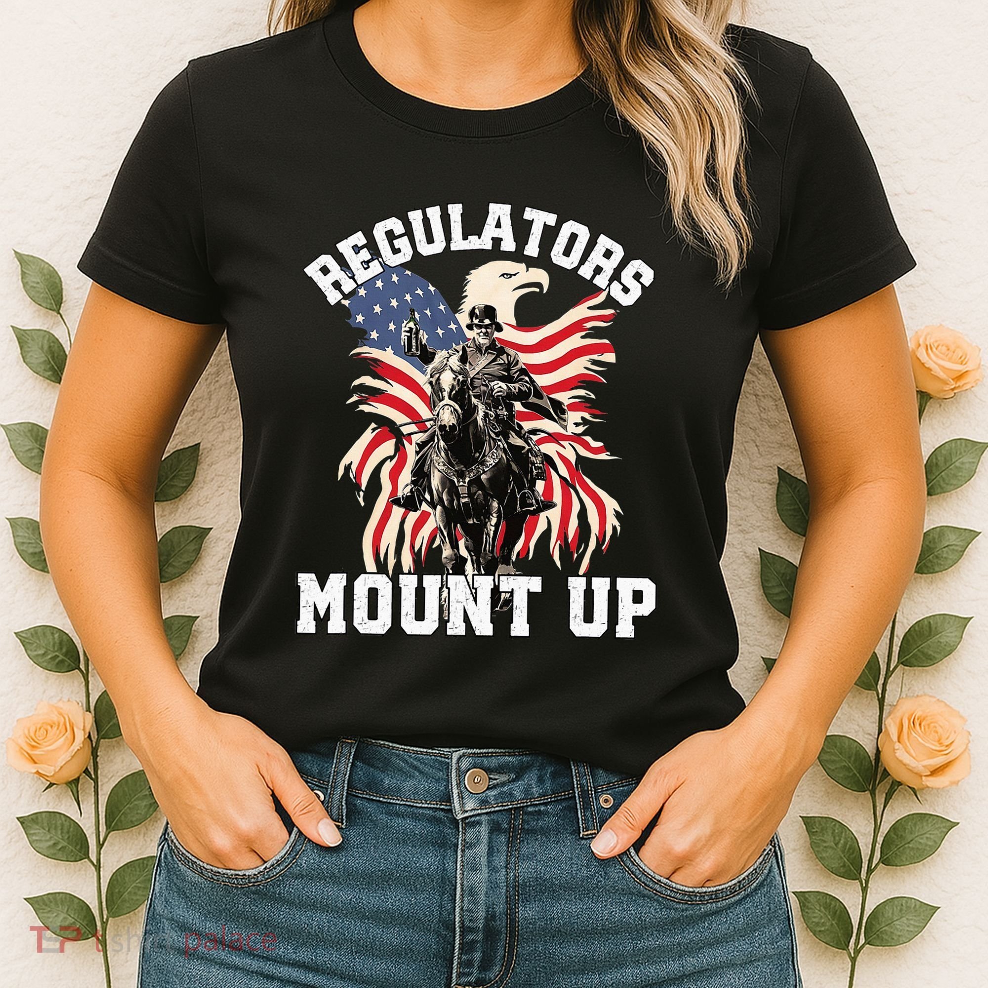 Regulators 4th Of July Independence Day Eagle Women's T-Shirt