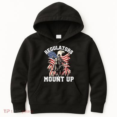 Regulators 4th Of July Independence Day Eagle Kids Hoodie