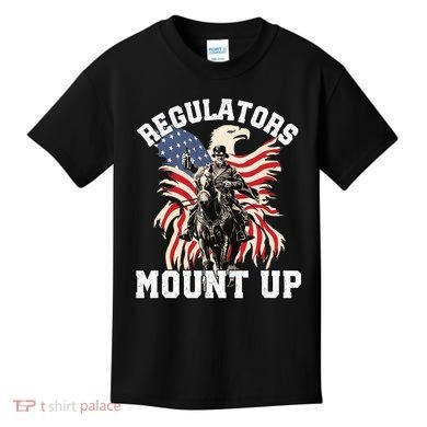 Regulators 4th Of July Independence Day Eagle Kids T-Shirt