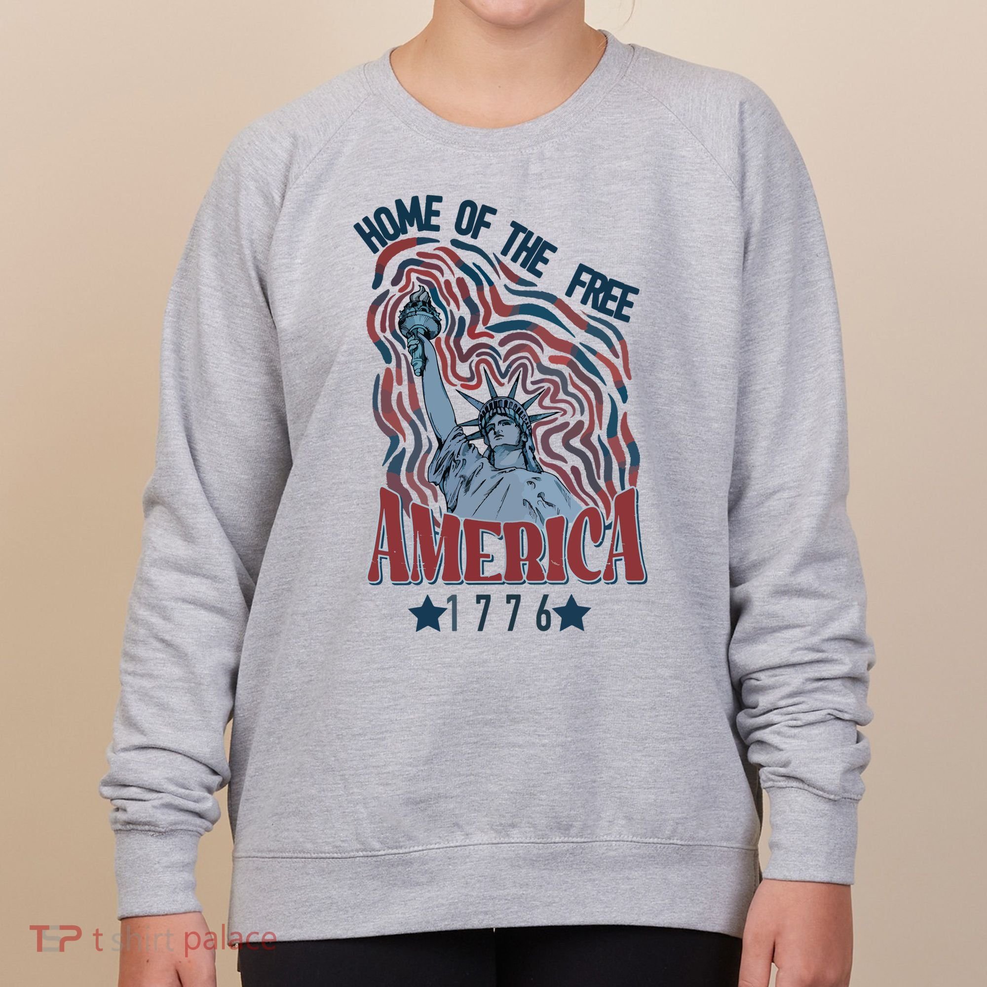 Retro 4th Of July Women's Sweatshirt