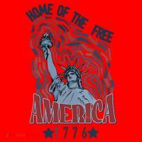 Retro 4th Of July Santa Hat thumb 1