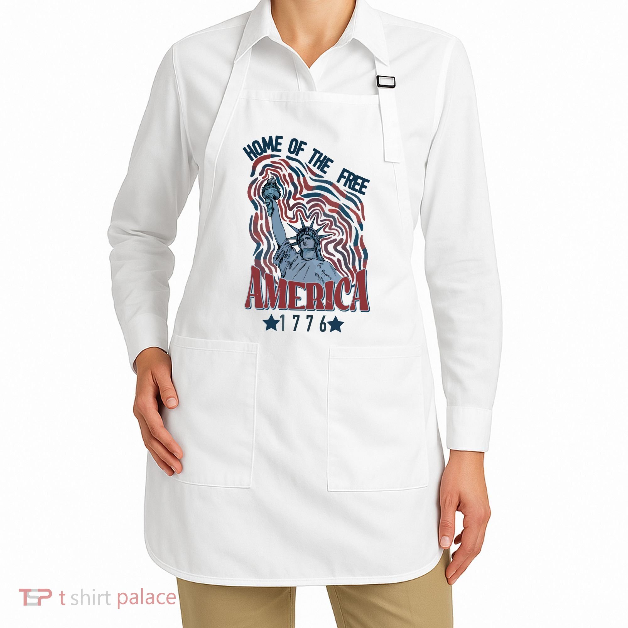 Retro 4th Of July Apron
