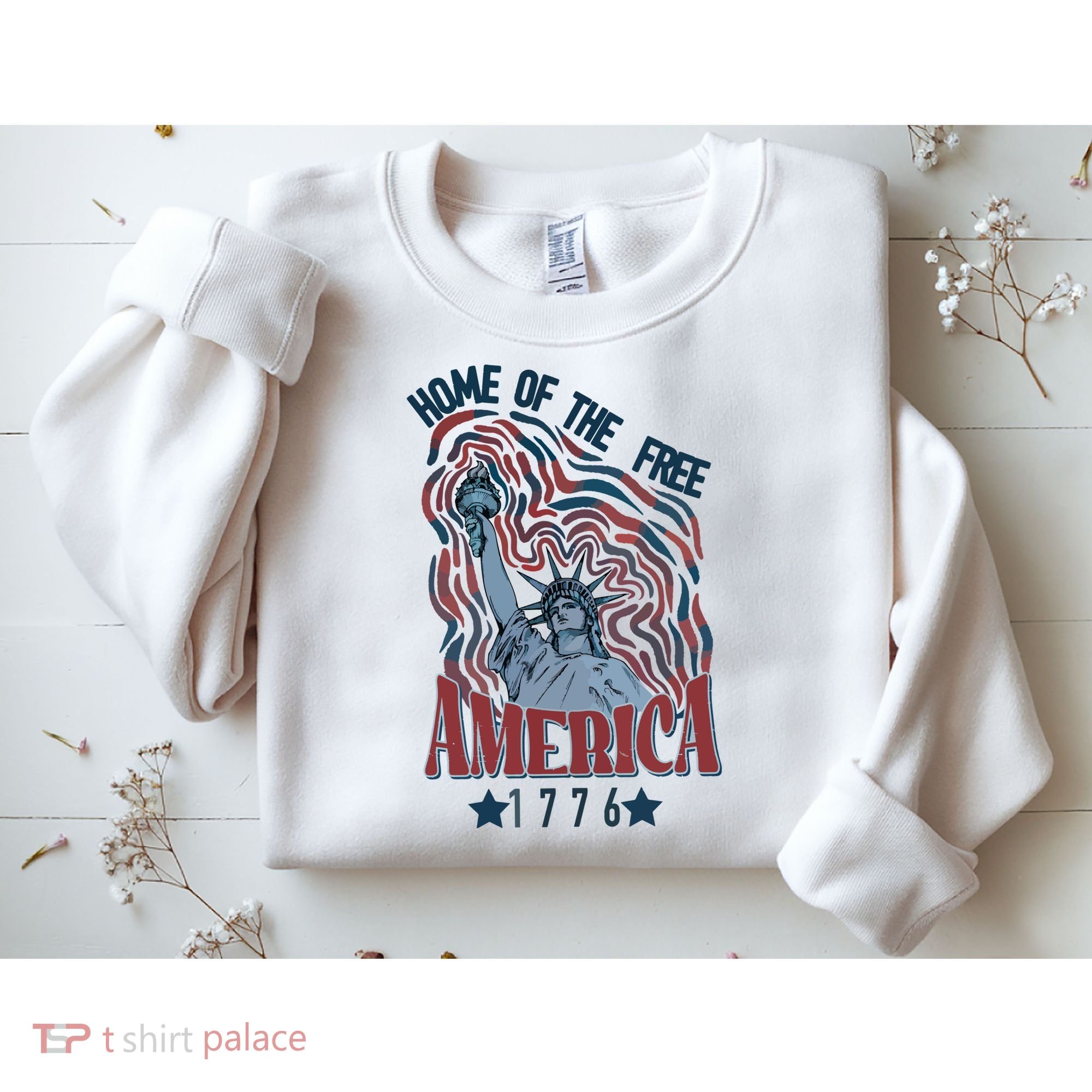 Retro 4th Of July Sweatshirt