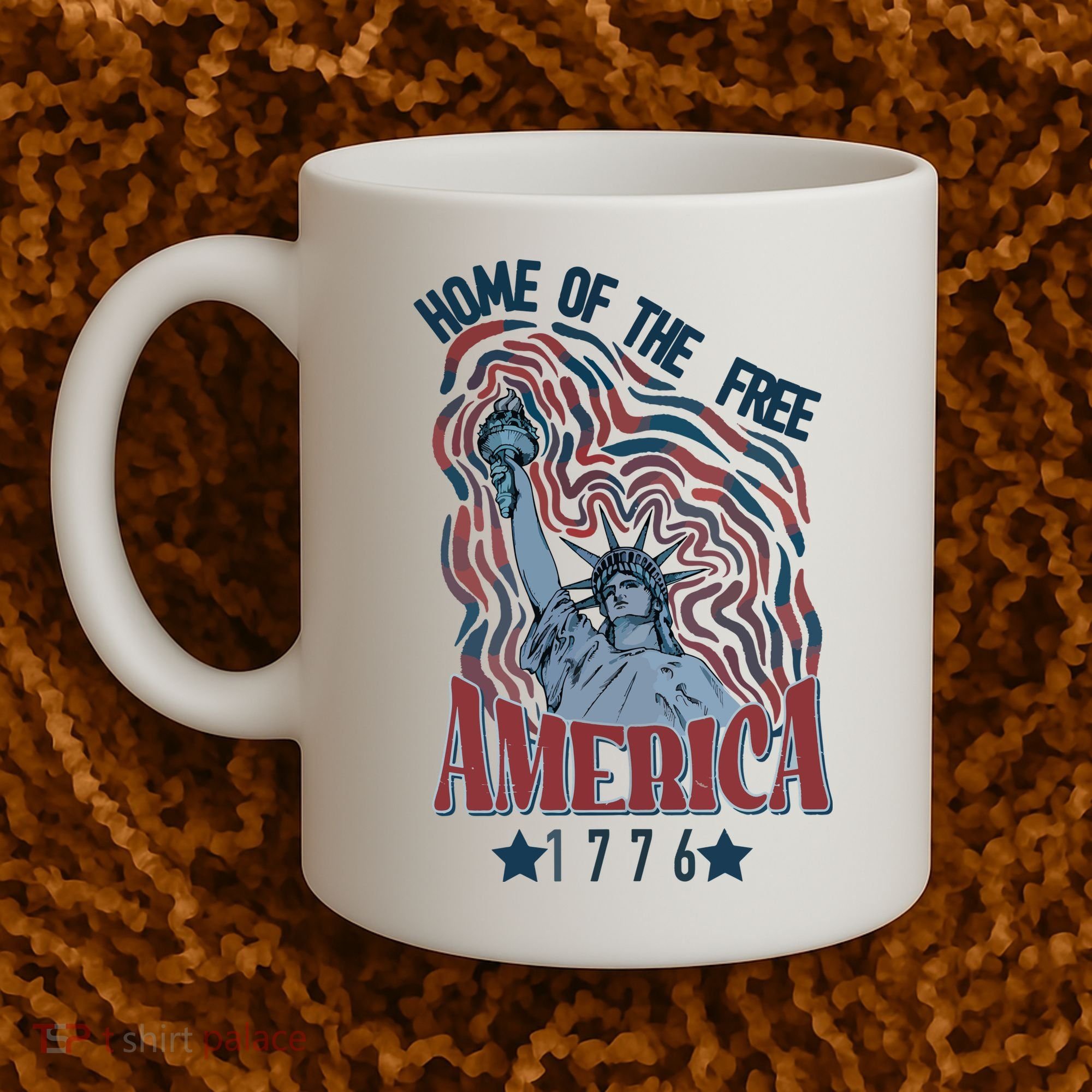 Retro 4th Of July Coffee Mug