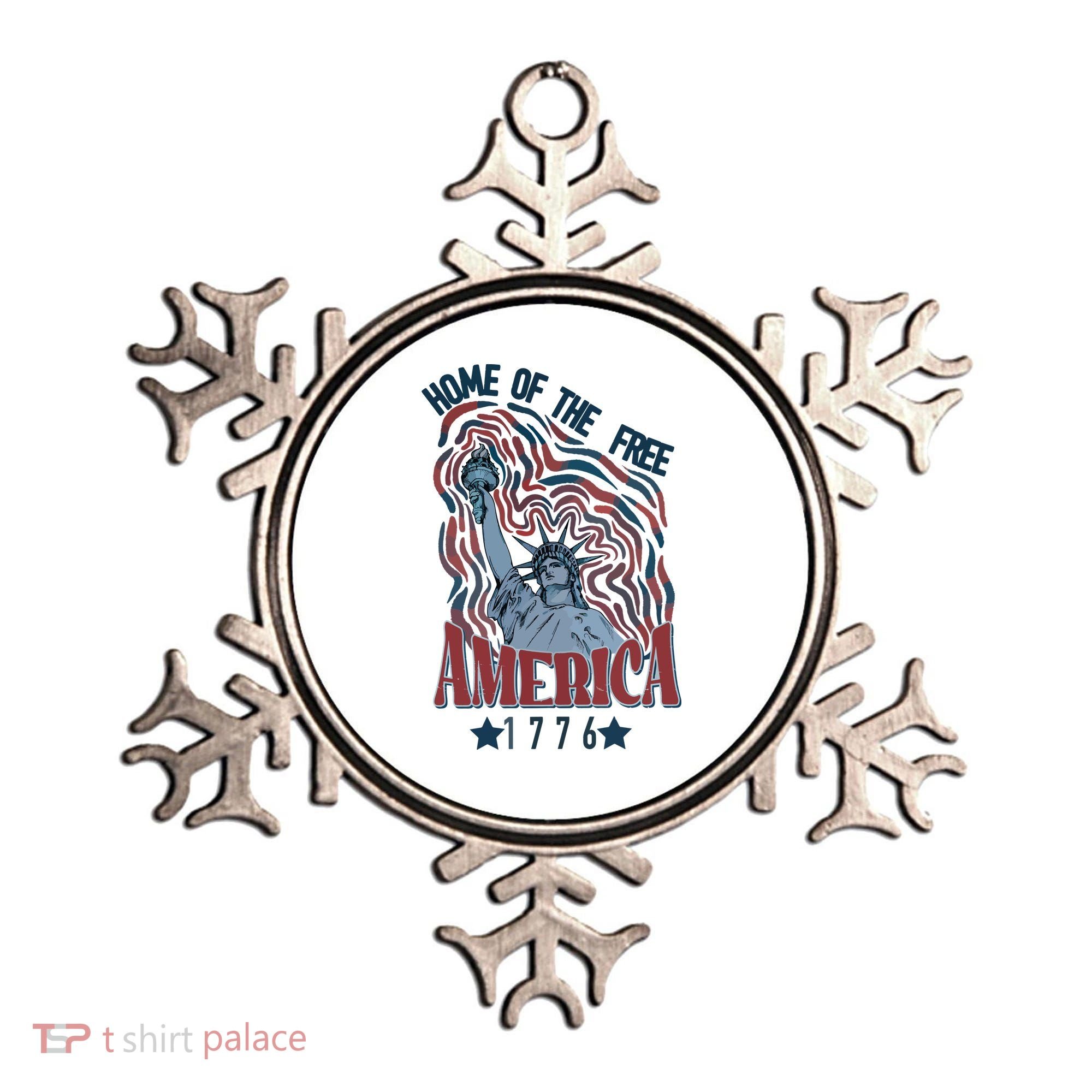 Retro 4th Of July Ornament