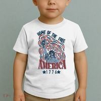 Retro 4th Of July Toddler T-Shirt thumb 2