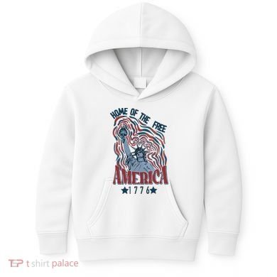 Retro 4th Of July Kids Hoodie