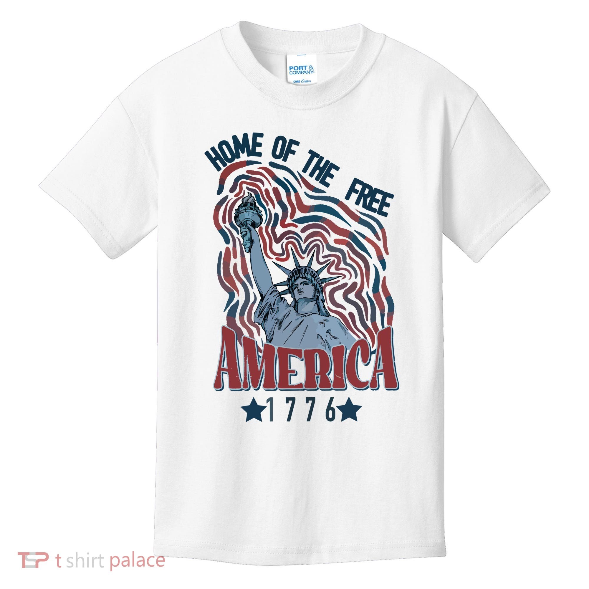 Retro 4th Of July Kids T-Shirt