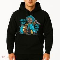 Retro 5 Aqua Tee Kicks 90s Rare Breed Aqua 5s Hoodie thumb 2