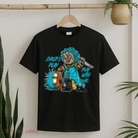 Retro 5 Aqua Tee Kicks 90s Rare Breed Aqua 5s T-Shirt thumb 2