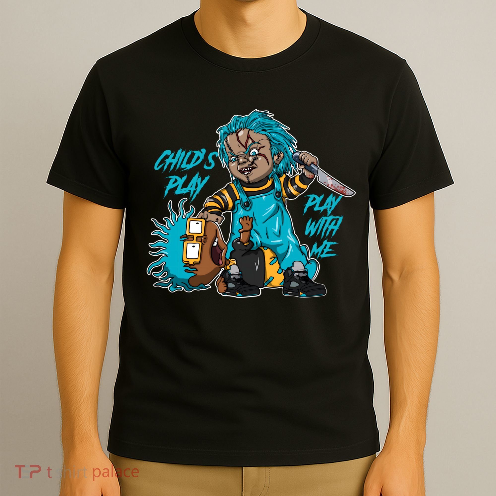 Retro 5 Aqua Tee Kicks 90s Rare Breed Aqua 5s T-Shirt
