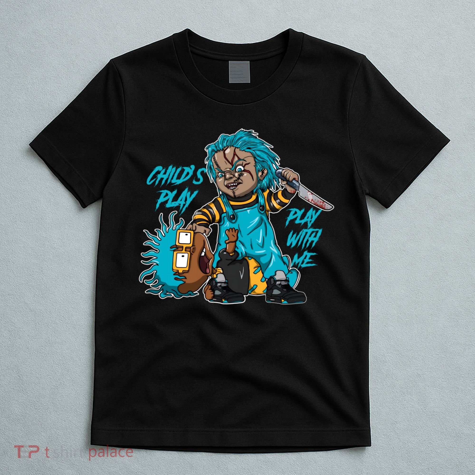 Retro 5 Aqua Tee Kicks 90s Rare Breed Aqua 5s T-Shirt