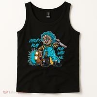Retro 5 Aqua Tee Kicks 90s Rare Breed Aqua 5s Tank Top thumb 2