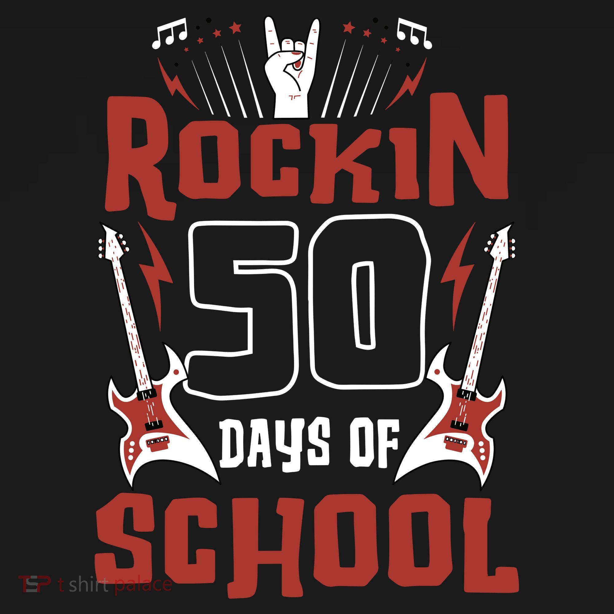 Rockin 50 Days Of School 50th Day Of School 50 Days Smarter Women's Tank Top