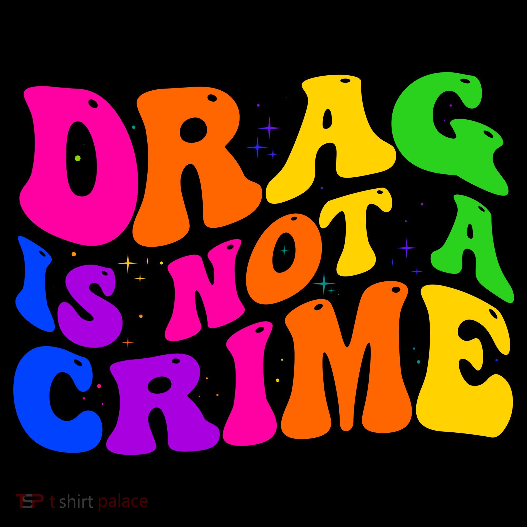 Retro 60's Drag Is Not A Crime Coffee Mug