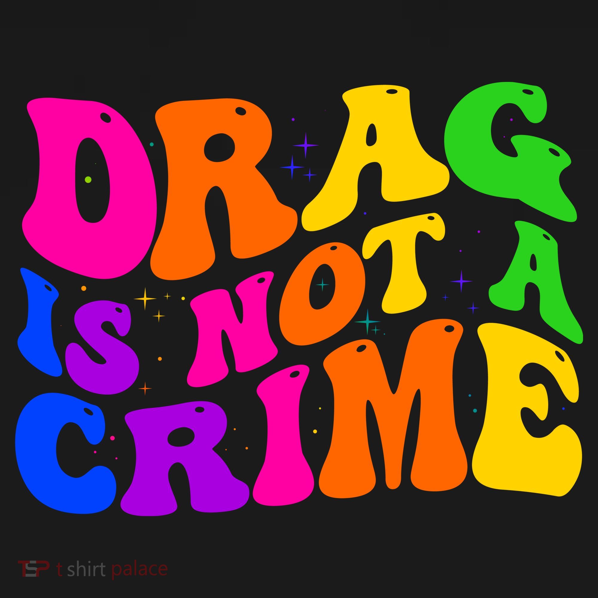 Retro 60's Drag Is Not A Crime Ornament