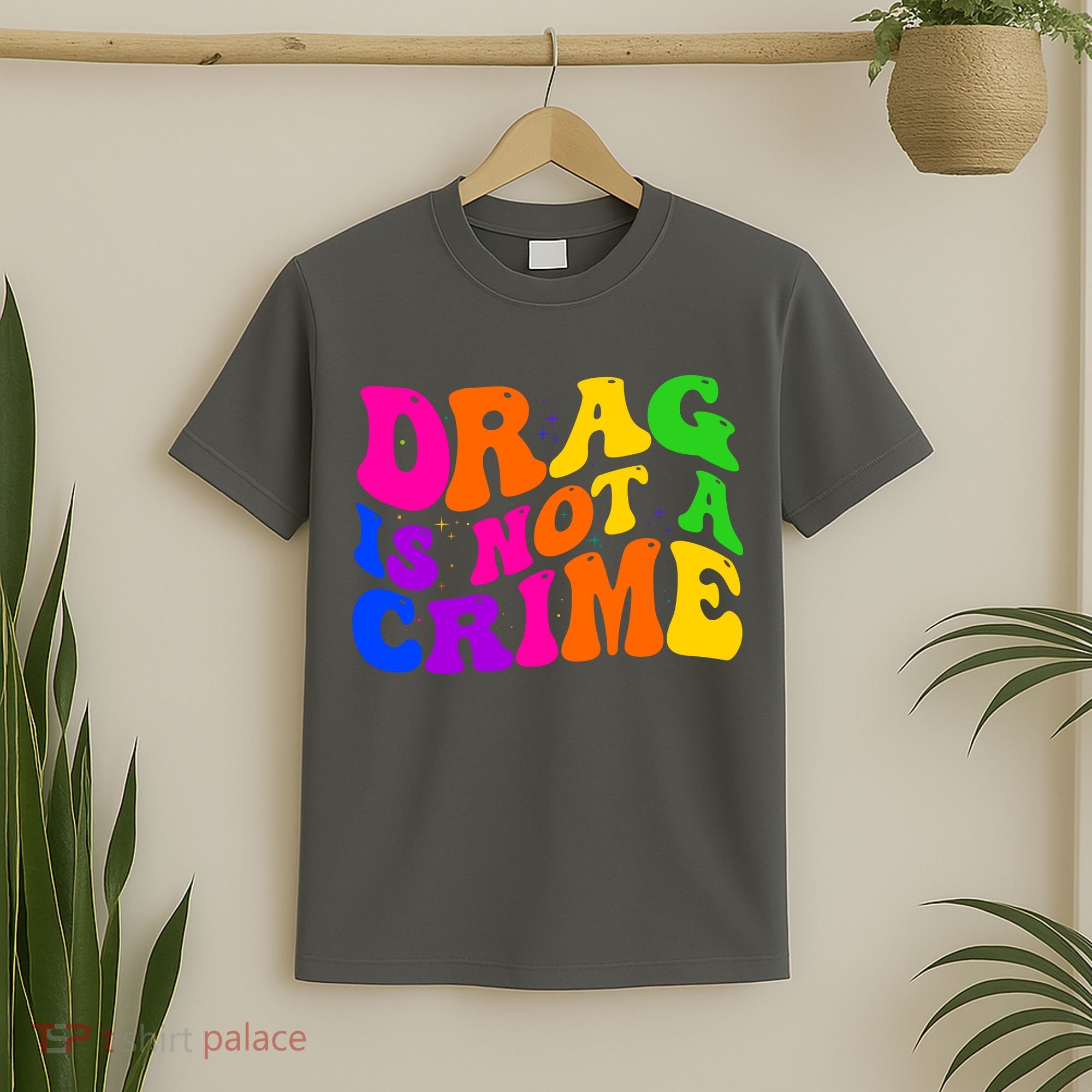 Retro 60's Drag Is Not A Crime T-Shirt