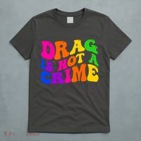 Retro 60's Drag Is Not A Crime T-Shirt thumb 5