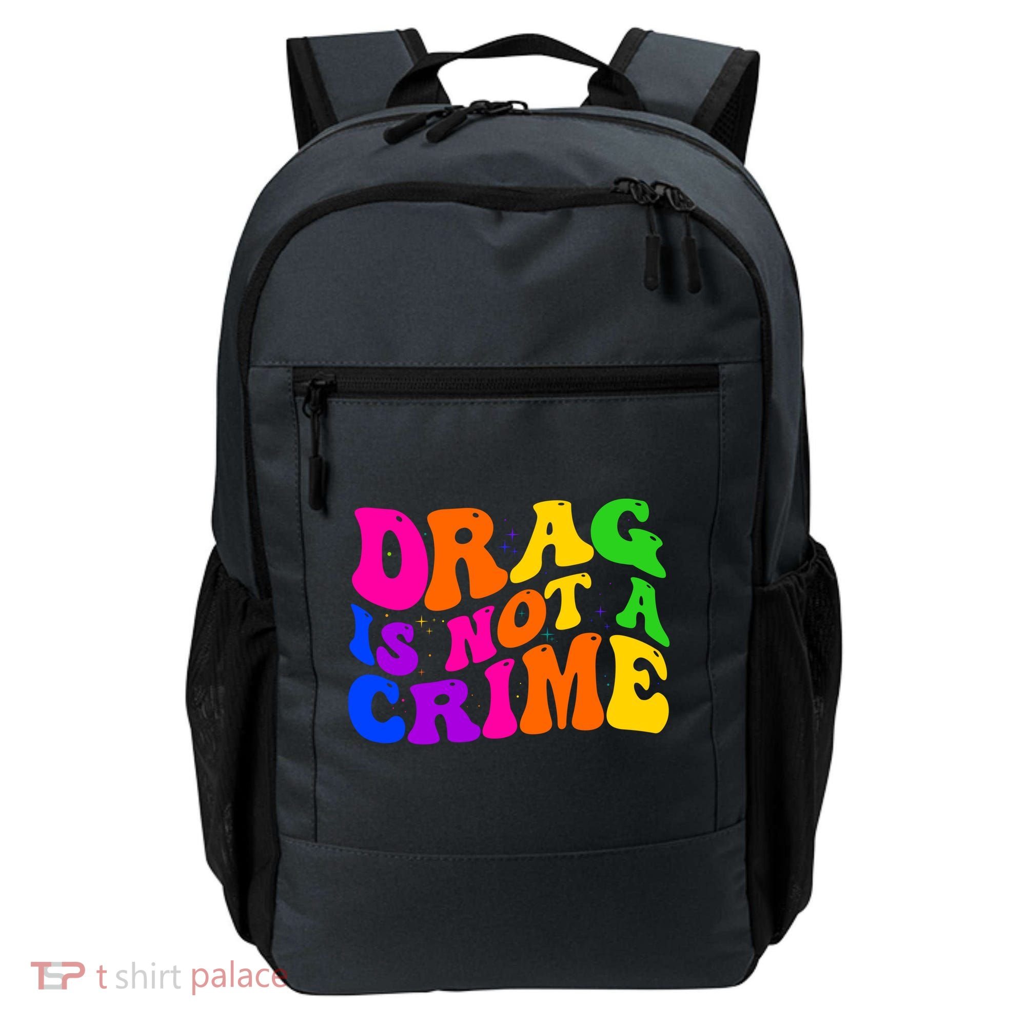 Retro 60's Drag Is Not A Crime Backpack
