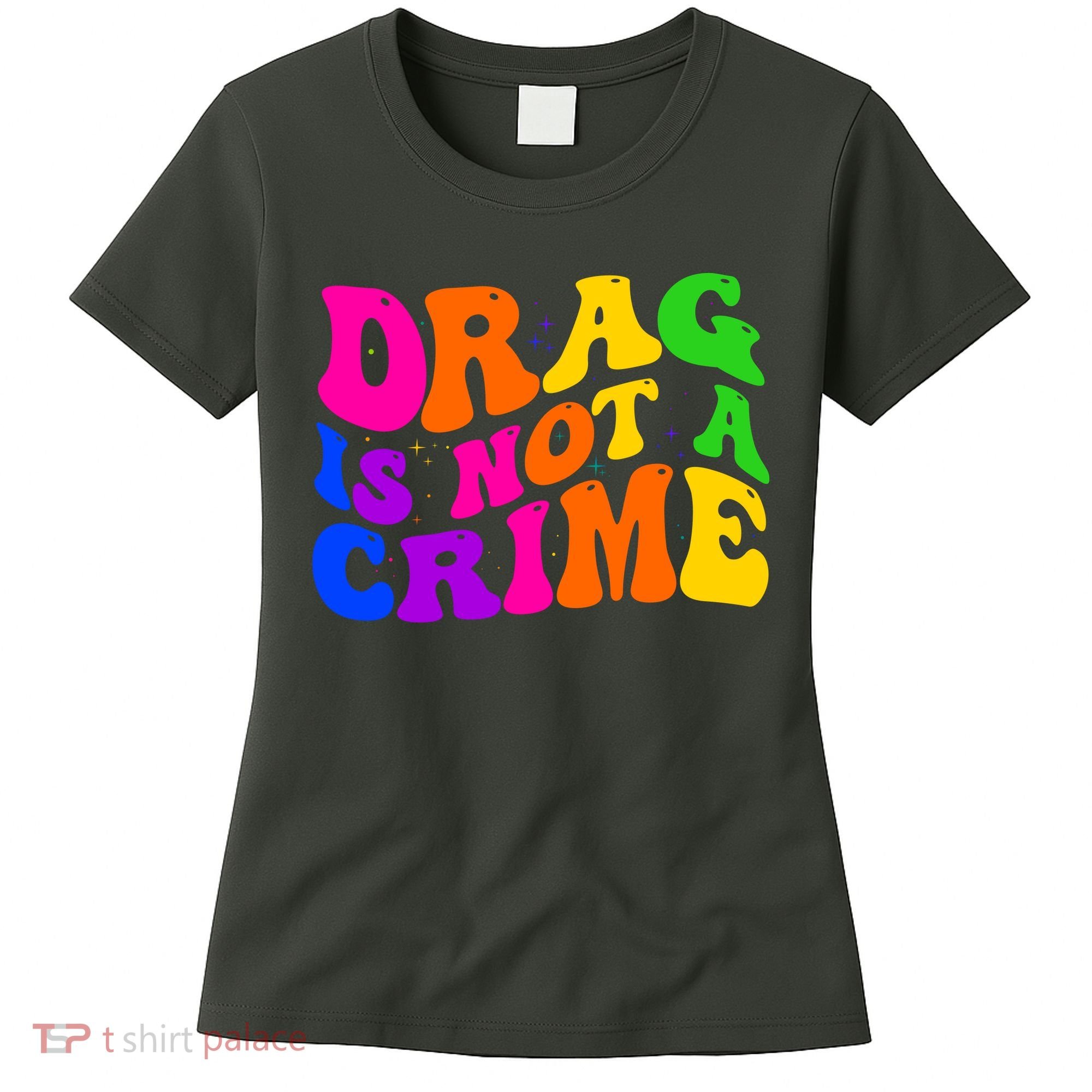 Retro 60's Drag Is Not A Crime Women's T-Shirt