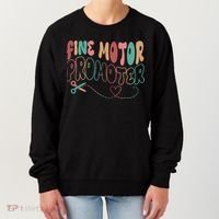 Retro 60s Fine Motor Promoter Occupational Therapy Women's Sweatshirt thumb 0
