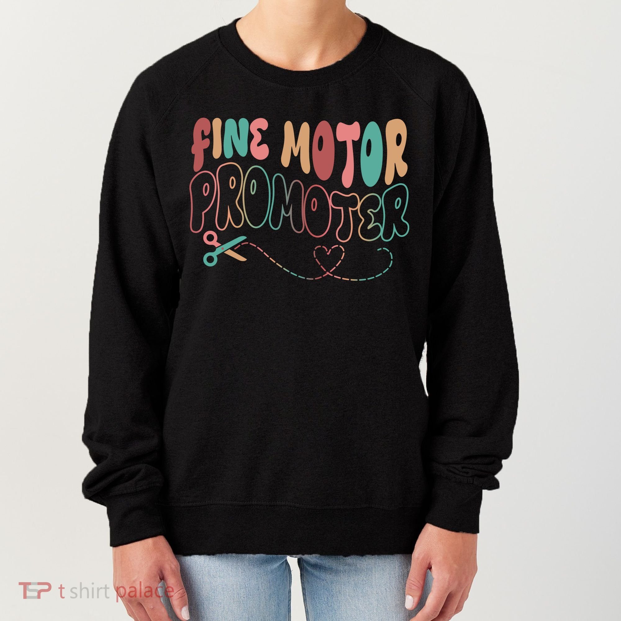 Retro 60s Fine Motor Promoter Occupational Therapy Women's Sweatshirt