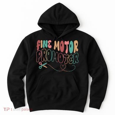 Retro 60s Fine Motor Promoter Occupational Therapy Hoodie