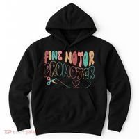 Retro 60s Fine Motor Promoter Occupational Therapy Hoodie thumb 0