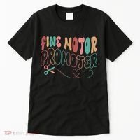 Retro 60s Fine Motor Promoter Occupational Therapy Tall T-Shirt thumb 0