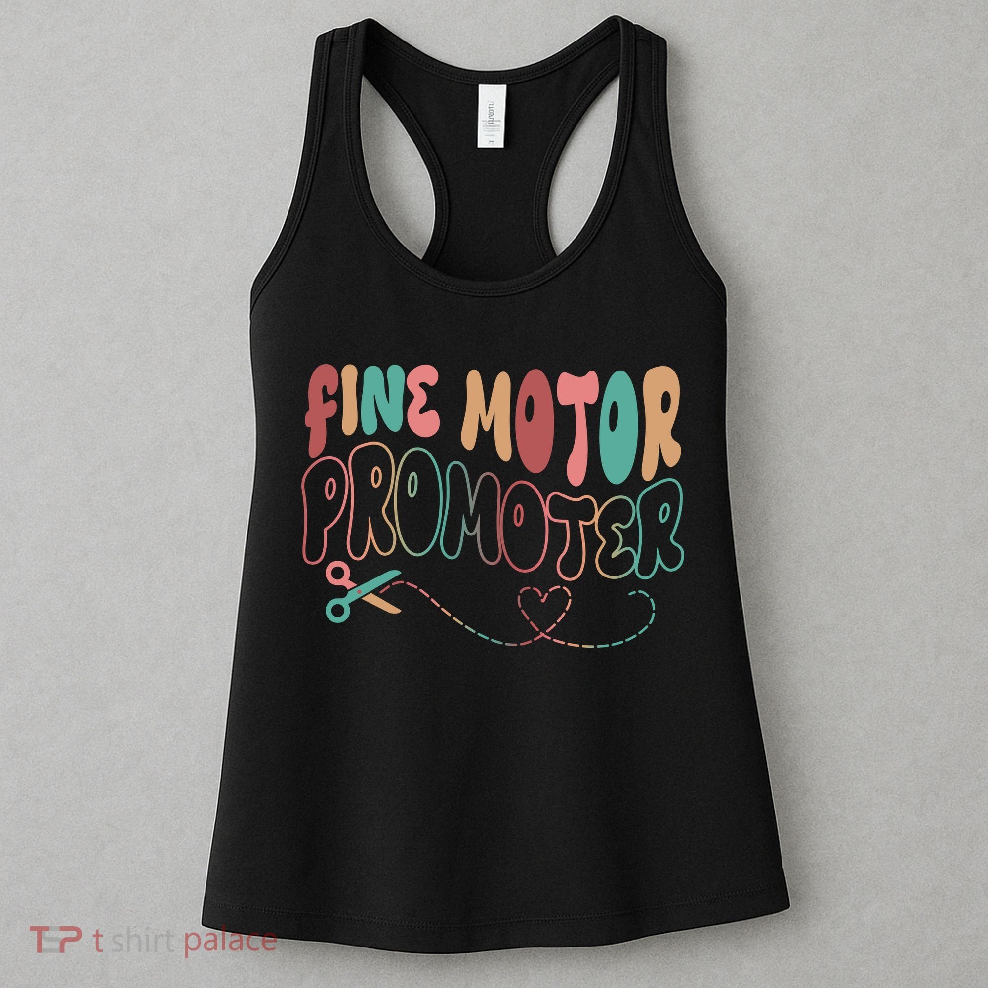 Retro 60s Fine Motor Promoter Occupational Therapy Women's Tank Top