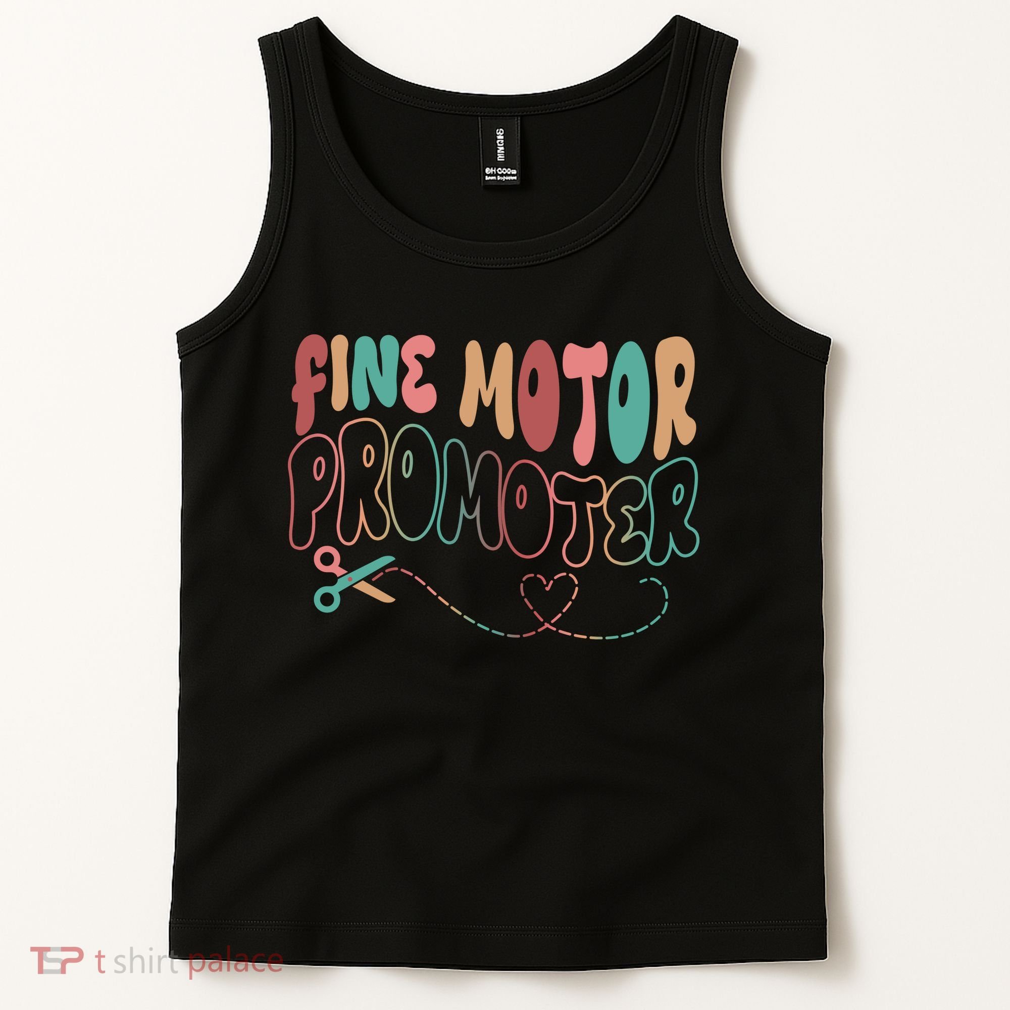 Retro 60s Fine Motor Promoter Occupational Therapy Tank Top