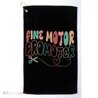 Retro 60s Fine Motor Promoter Occupational Therapy Golf Towel thumb 0