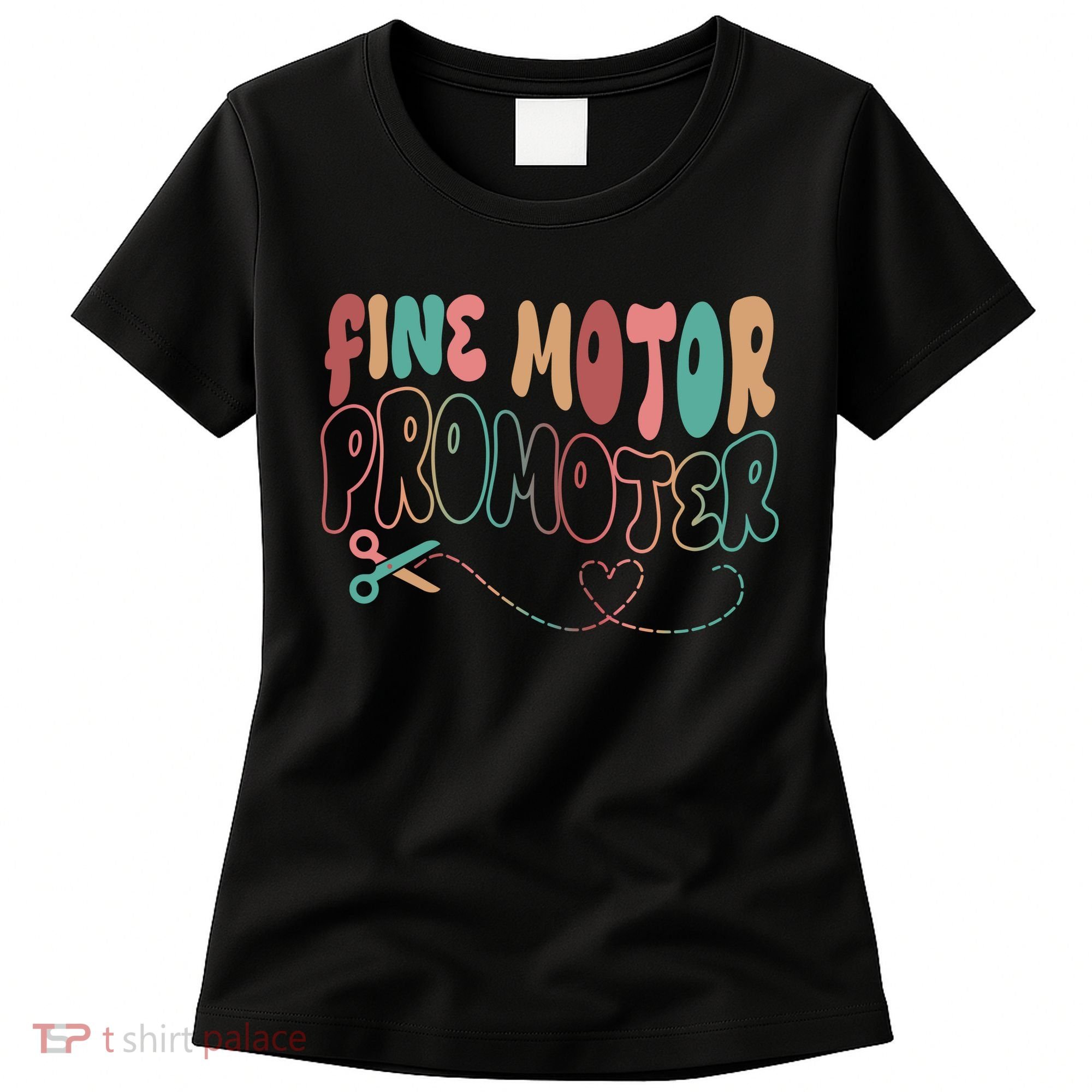 Retro 60s Fine Motor Promoter Occupational Therapy Women's T-Shirt