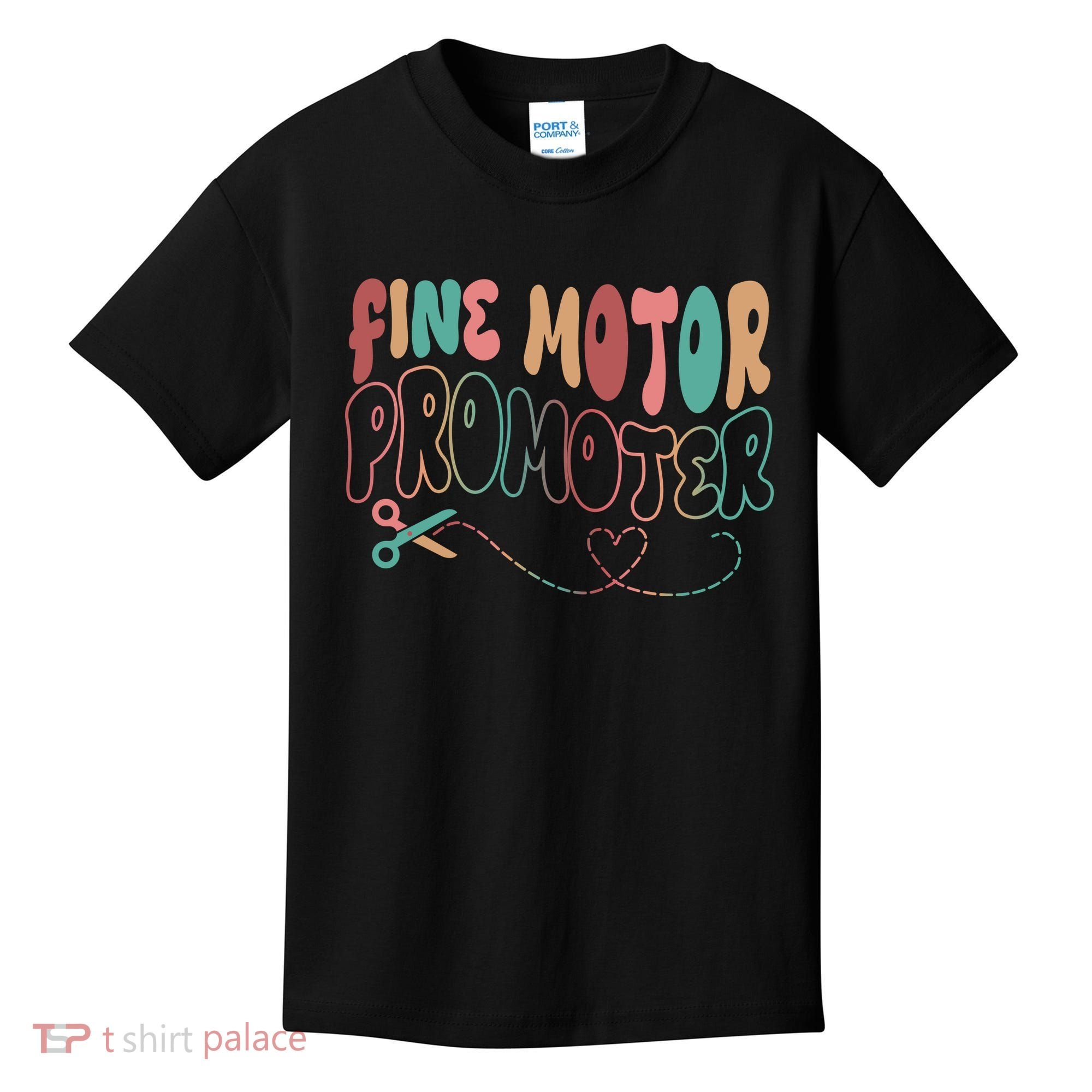 Retro 60s Fine Motor Promoter Occupational Therapy Kids T-Shirt