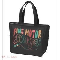 Retro 60s Fine Motor Promoter Occupational Therapy Tote Bag thumb 3