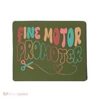 Retro 60s Fine Motor Promoter Occupational Therapy Mousepad thumb 0