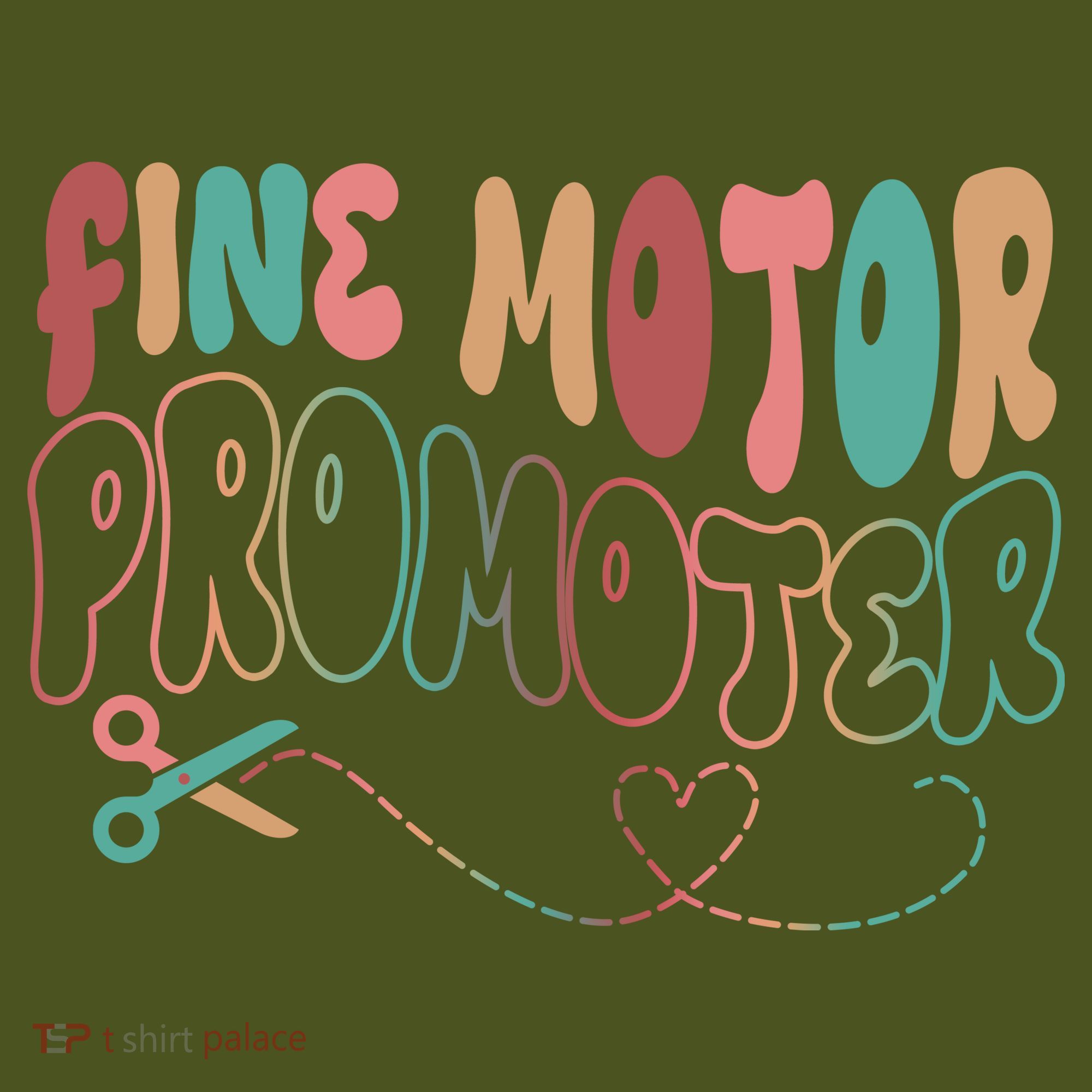 Retro 60s Fine Motor Promoter Occupational Therapy Mousepad