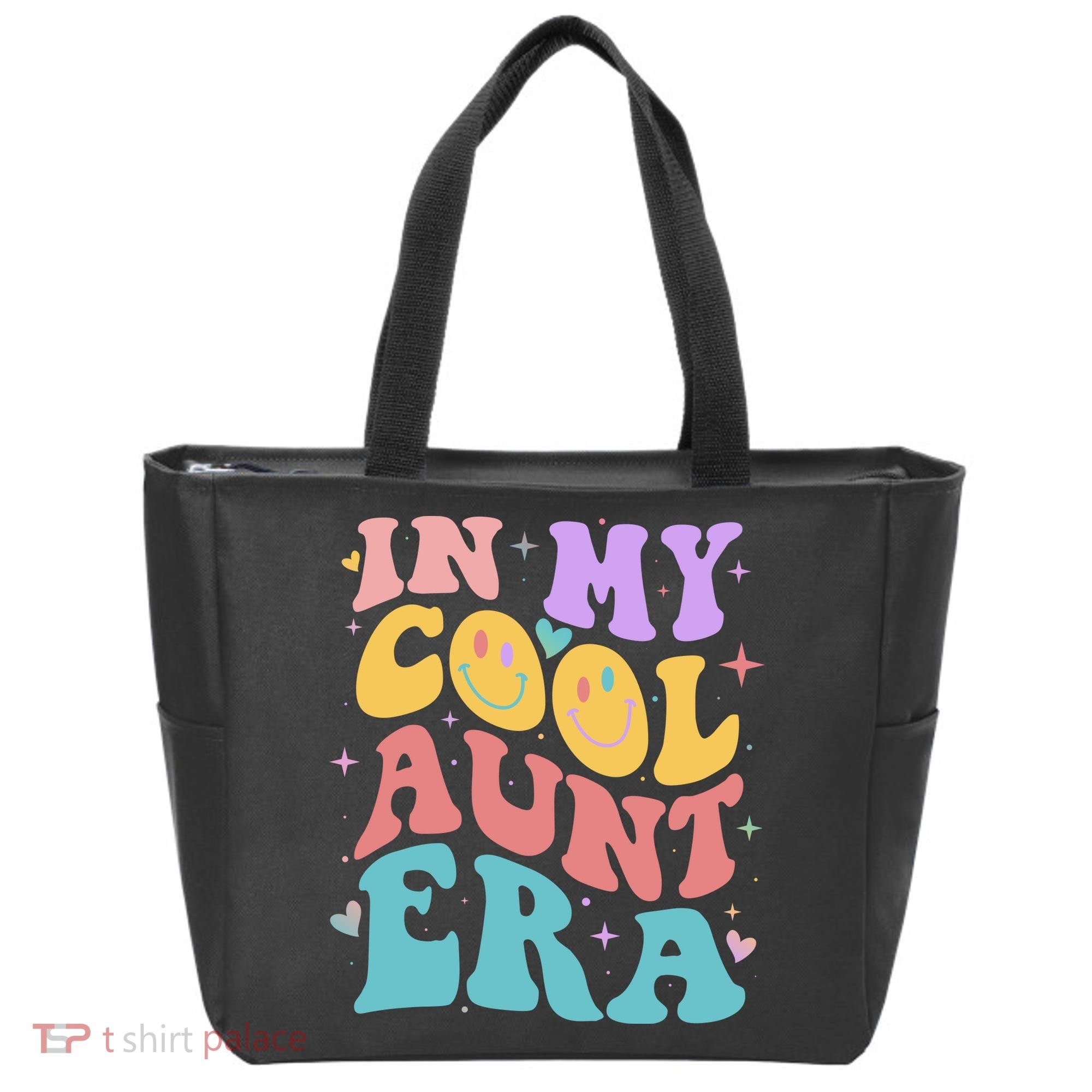 Retro 60s Hippie In My Cool Aunt Era Tote Bag