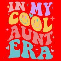 Retro 60s Hippie In My Cool Aunt Era Santa Hat thumb 1