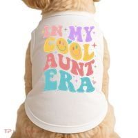 Retro 60s Hippie In My Cool Aunt Era Doggie Tank thumb 0