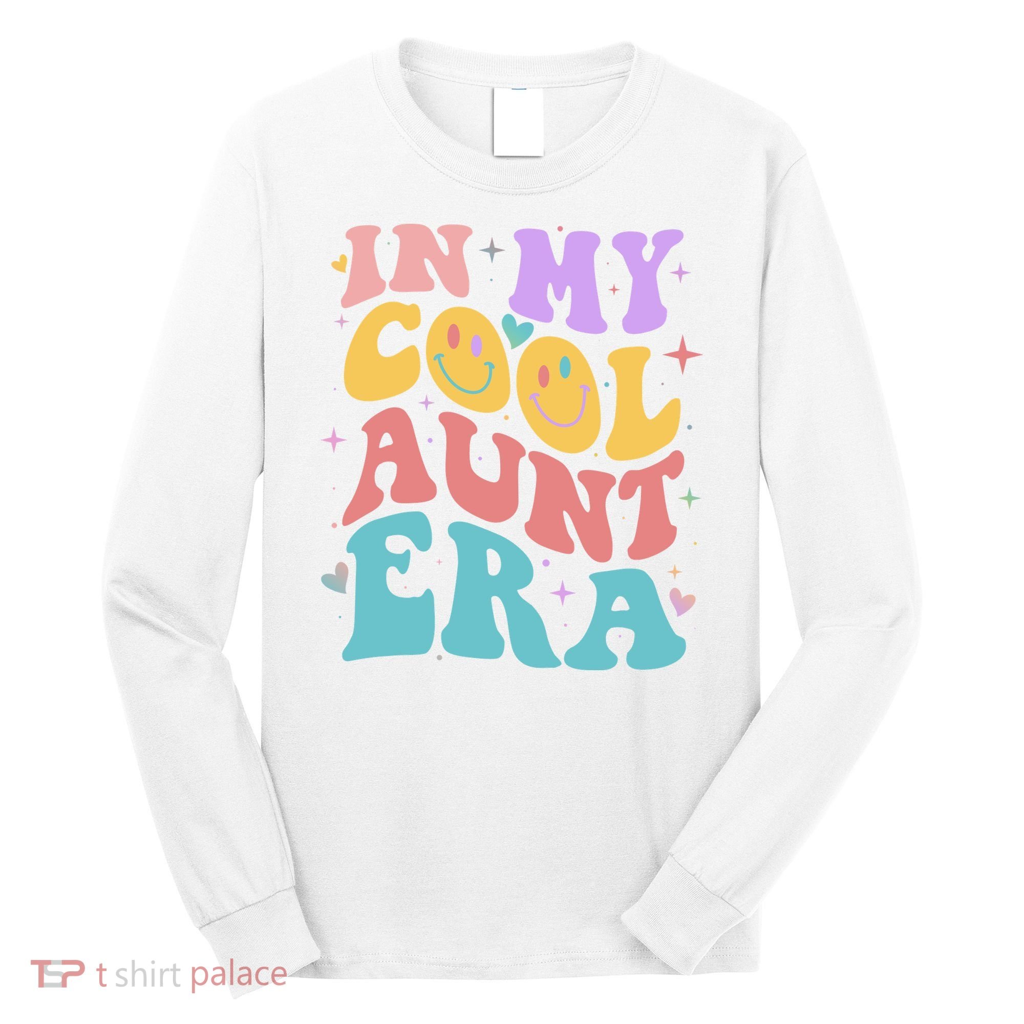 Retro 60s Hippie In My Cool Aunt Era Long Sleeve Shirt
