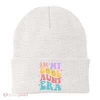 Retro 60s Hippie In My Cool Aunt Era Beanie thumb 0