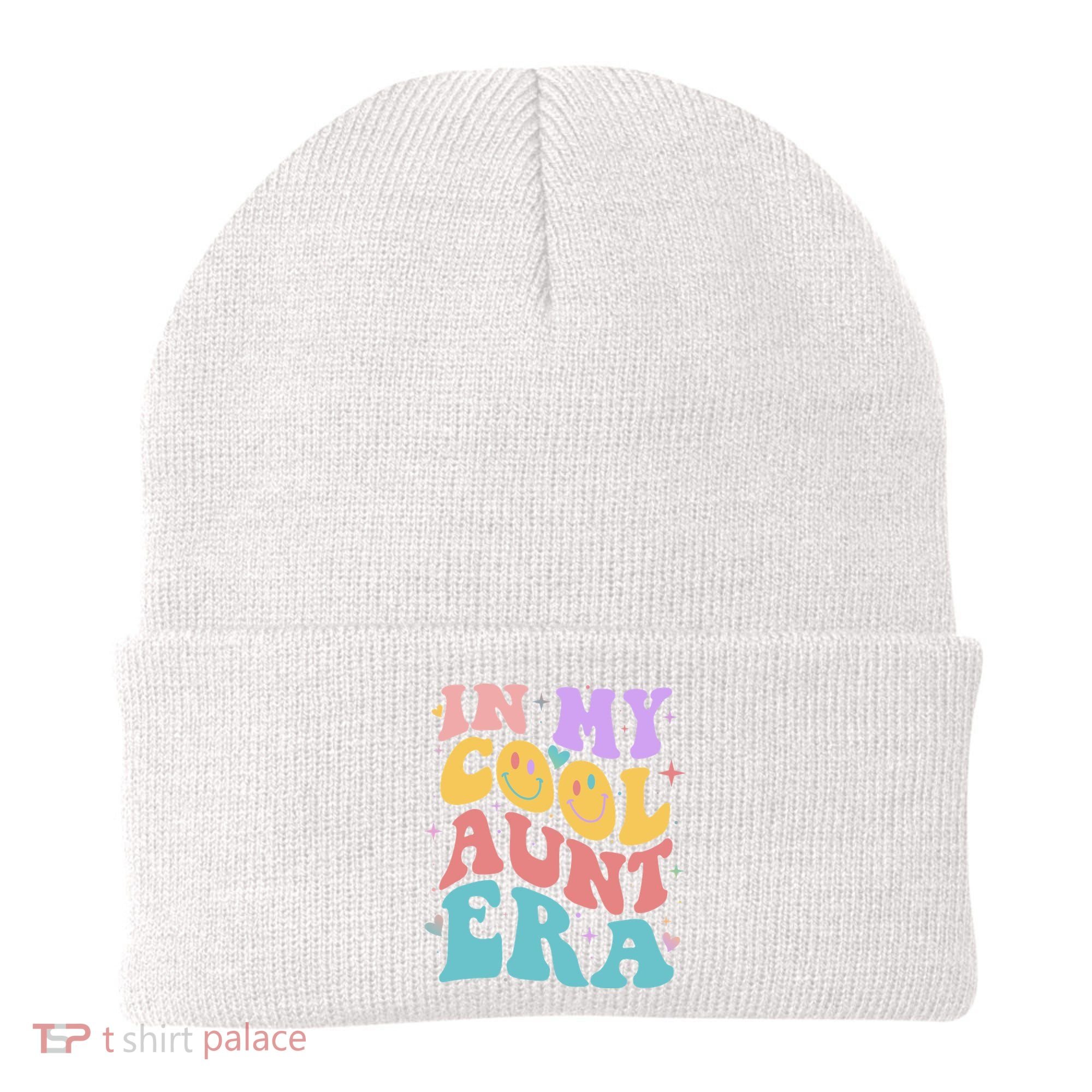 Retro 60s Hippie In My Cool Aunt Era Beanie