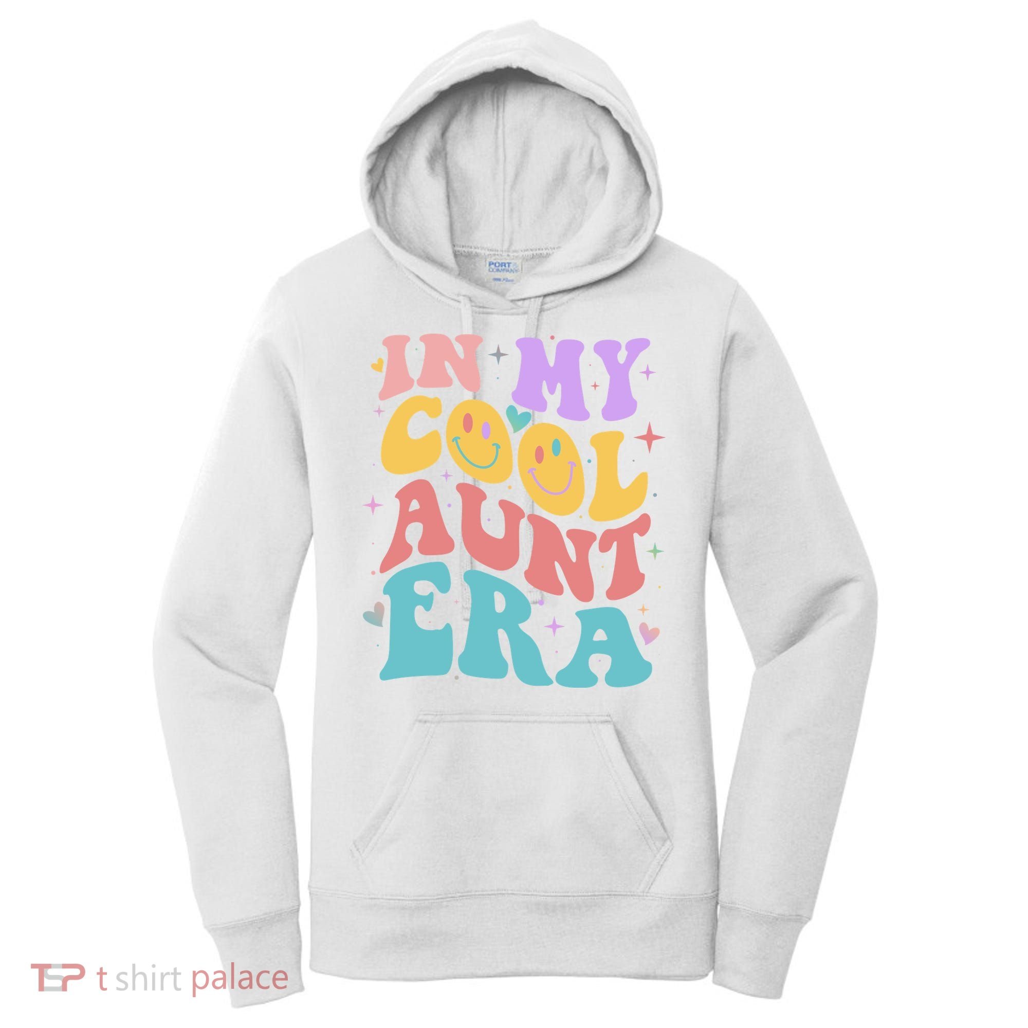 Retro 60s Hippie In My Cool Aunt Era Women's Hoodie