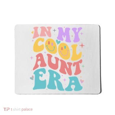 Retro 60s Hippie In My Cool Aunt Era Mousepad