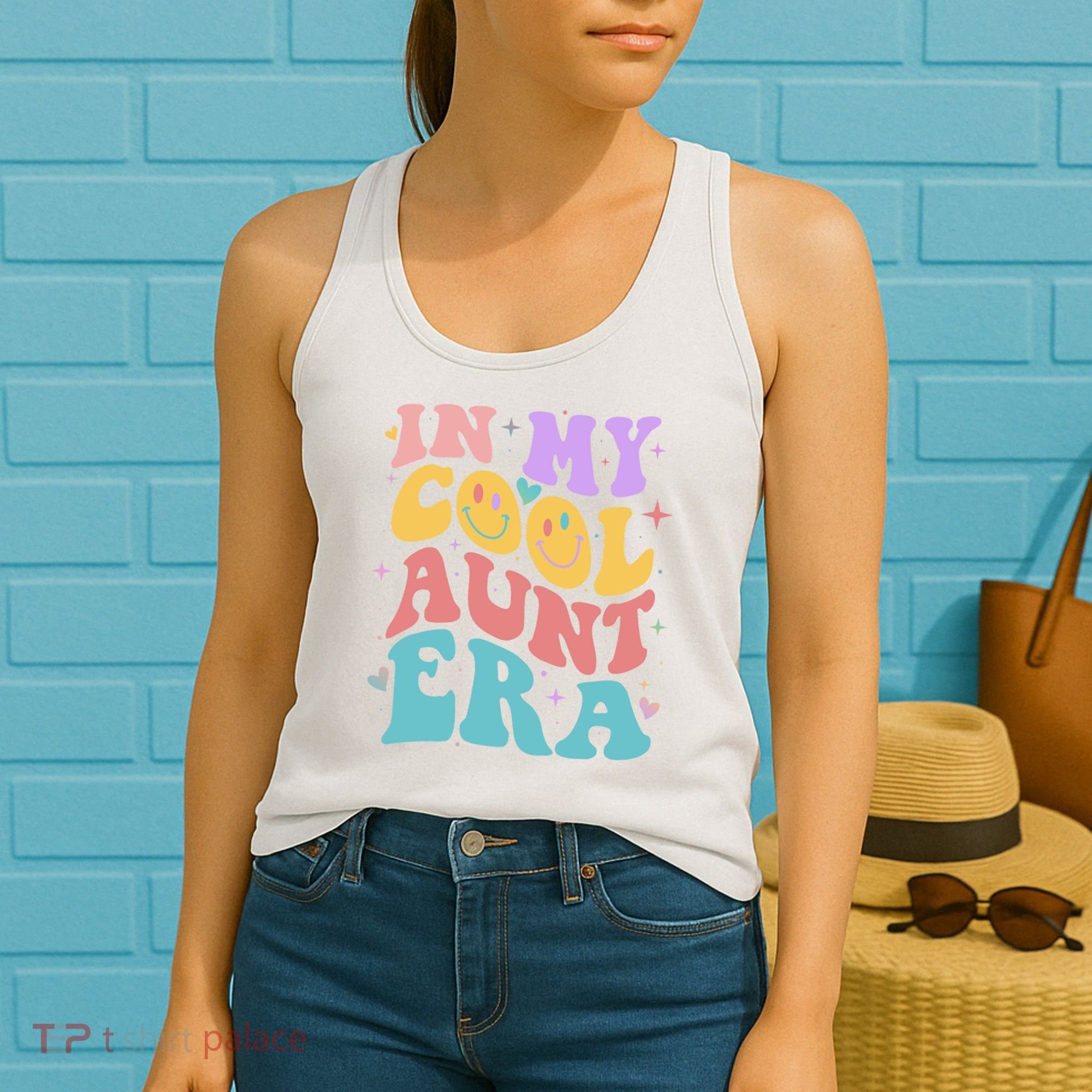 Retro 60s Hippie In My Cool Aunt Era Women's Tank Top