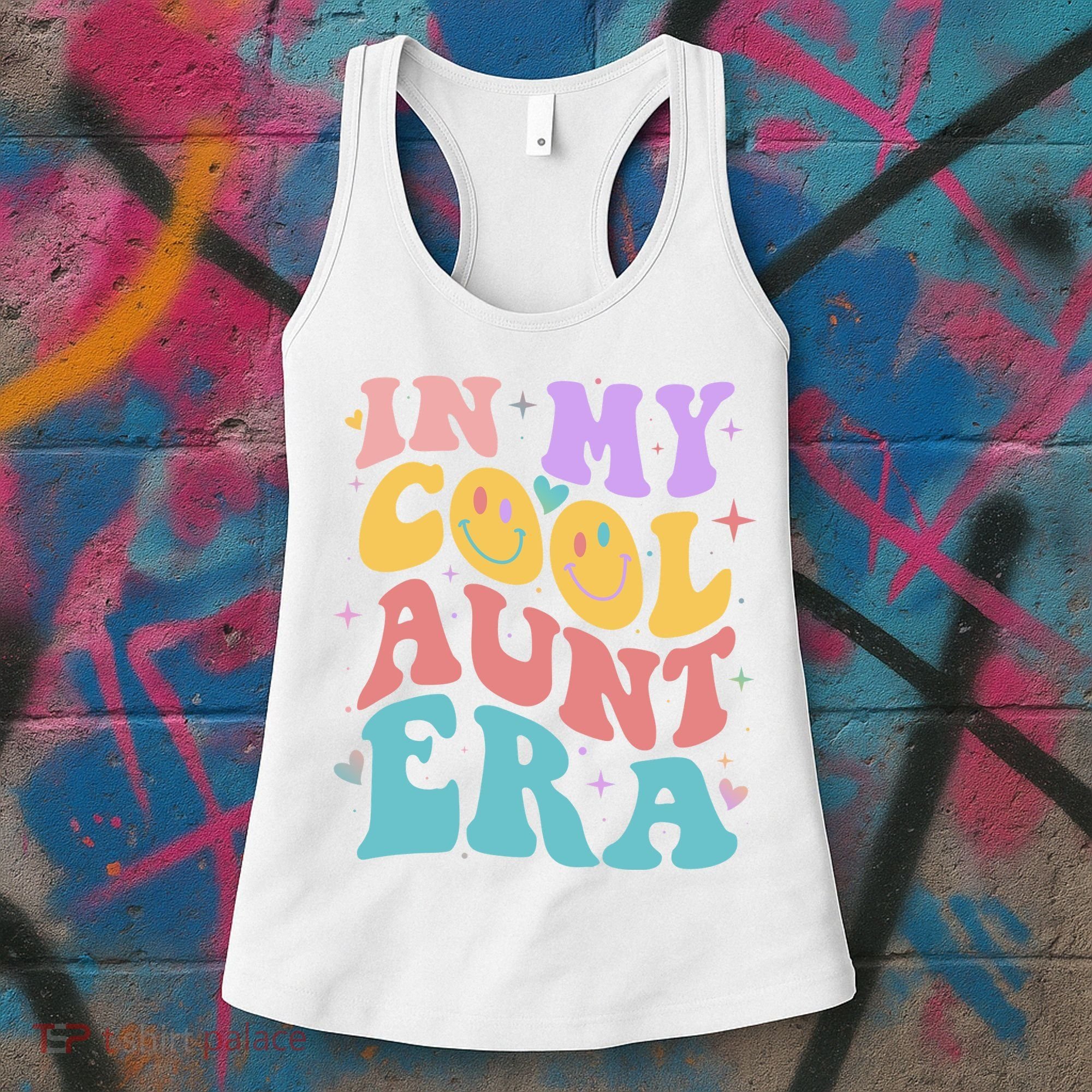 Retro 60s Hippie In My Cool Aunt Era Women's Tank Top
